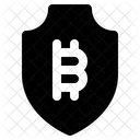Bitcoin Shield  Icon