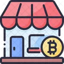 Bitcoin Blockchain Cryptocurrency Icon