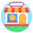 Bitcoin Store Bitcoin Outlet Bitcoin Shop Icon