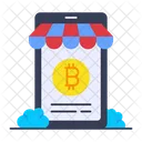 Bitcoin shop  Icon