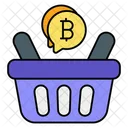 Bitcoin Shop Cryptocurrency Shop Icon