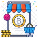 Bitcoin Shopping  Symbol