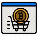 Bitcoin Shopping Bitcoin Shopping Icon