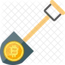 Bitcoin shovel  Icon