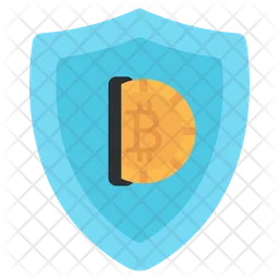 Sichere Bitcoin-Transaktion  Symbol