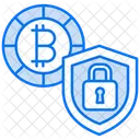 Bitcoin Sicherheit Symbol