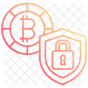 Bitcoin Sicherheit Symbol