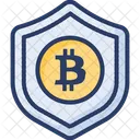 Bitcoin Sicherheit Symbol