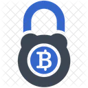 Sicherheit Schutz Bitcoin Symbol