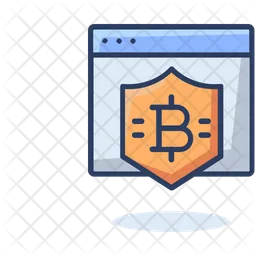 Bitcoin-Sicherheit  Symbol