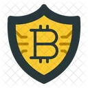 Bitcoin-Sicherheit  Symbol