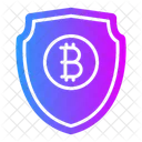 Bergbau Bitcoin Kryptowahrung Symbol