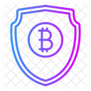 Bitcoin Sicherheit Bitcoin Kryptowahrung Symbol