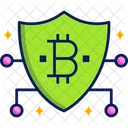 Bitcoin-Sicherheit  Symbol