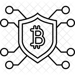 Bitcoin-Sicherheit  Symbol