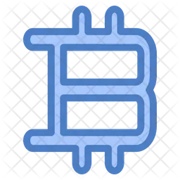 Bitcoin Sign  Icon