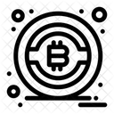 Bitcoin Sign  Icon