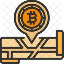 Bitcoin-Karte  Symbol