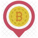 Bitcoin-Standort  Symbol