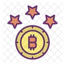 Star Bitcoin Bitcoin Star Bitcoin Rating Icon