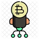 Bitcoin Startup  Icon