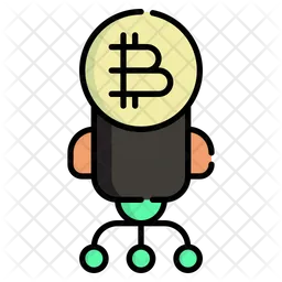 Bitcoin Startup  Icon
