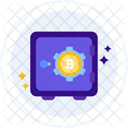 Bitcoin storage Icon