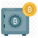 Bitcoin Storage  Icon