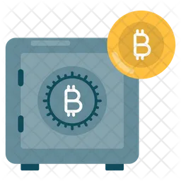Bitcoin Storage  Icon