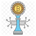 Bitcoin Strategy Cryptocurrency Icon
