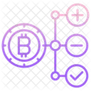 Sucture Bitcoin Bitcoin Structure Add Icon