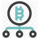 Bitcoin-Struktur  Symbol