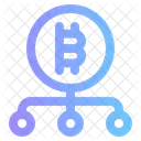 Bitcoin-Struktur  Symbol