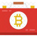 Bitcoin Suitcase  Icon