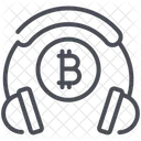 Bitcoin Customer Service Help Icon