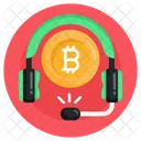Bitcoin Helpline Bitcoin Support Bitcoin Services Icon