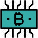 Bitcoin System Dollar Blockchain Icon