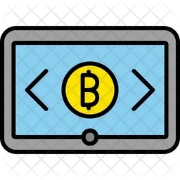 Bitcoin Tablet  Icon