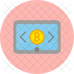 Bitcoin-Tablet  Symbol