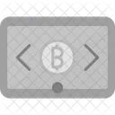 Bitcoin Tablet  Icon