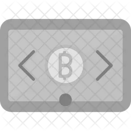 Bitcoin-Tablet  Symbol