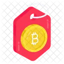 Bitcoin Tag Cryptocurrency Tag Crypto Icon