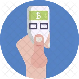 Etiqueta bitcoin  Ícone
