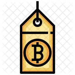 Bitcoin Tag  Icon