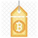 Bitcoin Tag  Icon