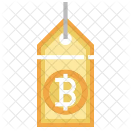 Bitcoin Tag  Icon