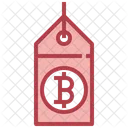 Bitcoin Tag Money Price Tag Icon