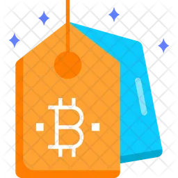 Bitcoin Tag  Icon