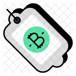 Bitcoin Tag  Icon