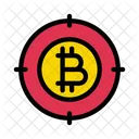 Target Bitcoin Focus Icon